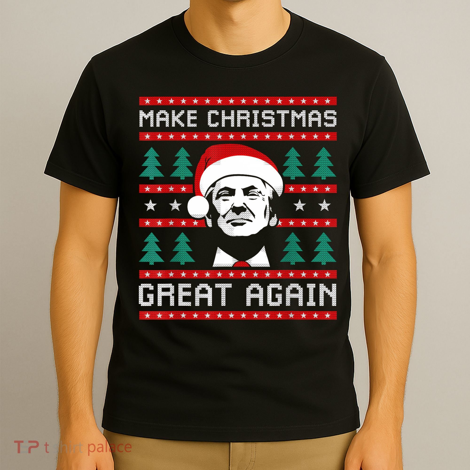 Make Christmas Great Again Trump T-Shirt