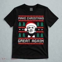 Make Christmas Great Again Trump T-Shirt thumb 5