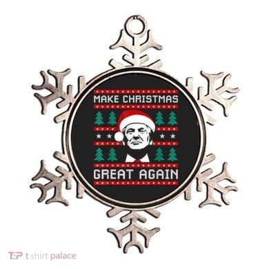 Make Christmas Great Again Trump Ornament