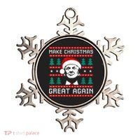 Make Christmas Great Again Trump Ornament thumb 0
