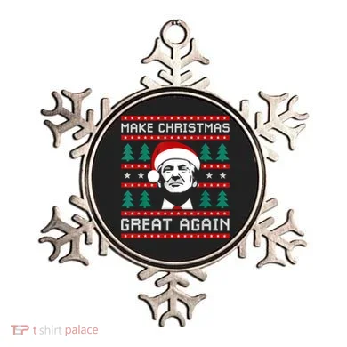 Make Christmas Great Again Trump Ornament
