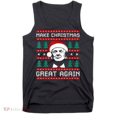 Make Christmas Great Again Trump Tank Top