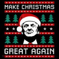 Make Christmas Great Again Trump Toddler T-Shirt thumb 4