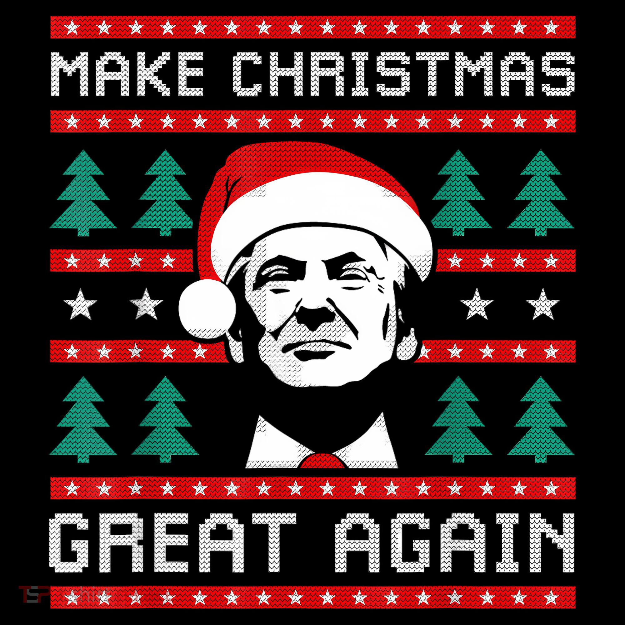 Make Christmas Great Again Trump Toddler T-Shirt