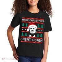 Make Christmas Great Again Trump Kids T-Shirt thumb 2