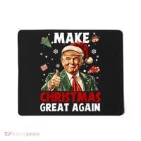 Make Christmas Great Again Santa Funny Trump Xmas Pajamas Mousepad thumb 0