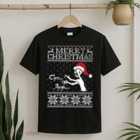 Merry Christmas Grr Argh Ugly Zombie Santa T-Shirt thumb 2