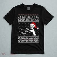 Merry Christmas Grr Argh Ugly Zombie Santa T-Shirt thumb 5