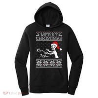 Merry Christmas Grr Argh Ugly Zombie Santa Women's Hoodie thumb 0