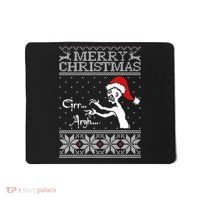 Merry Christmas Grr Argh Ugly Zombie Santa Mousepad thumb 0