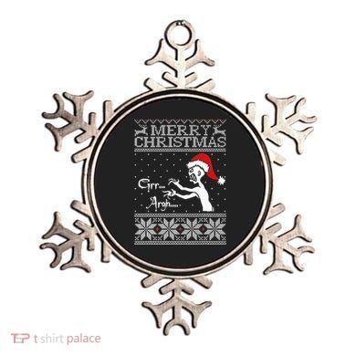 Merry Christmas Grr Argh Ugly Zombie Santa Ornament