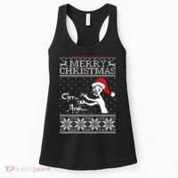 Merry Christmas Grr Argh Ugly Zombie Santa Women's Tank Top thumb 0