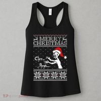 Merry Christmas Grr Argh Ugly Zombie Santa Women's Tank Top thumb 3