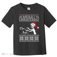 Merry Christmas Grr Argh Ugly Zombie Santa Toddler T-Shirt thumb 0