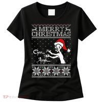 Merry Christmas Grr Argh Ugly Zombie Santa Women's T-Shirt thumb 0