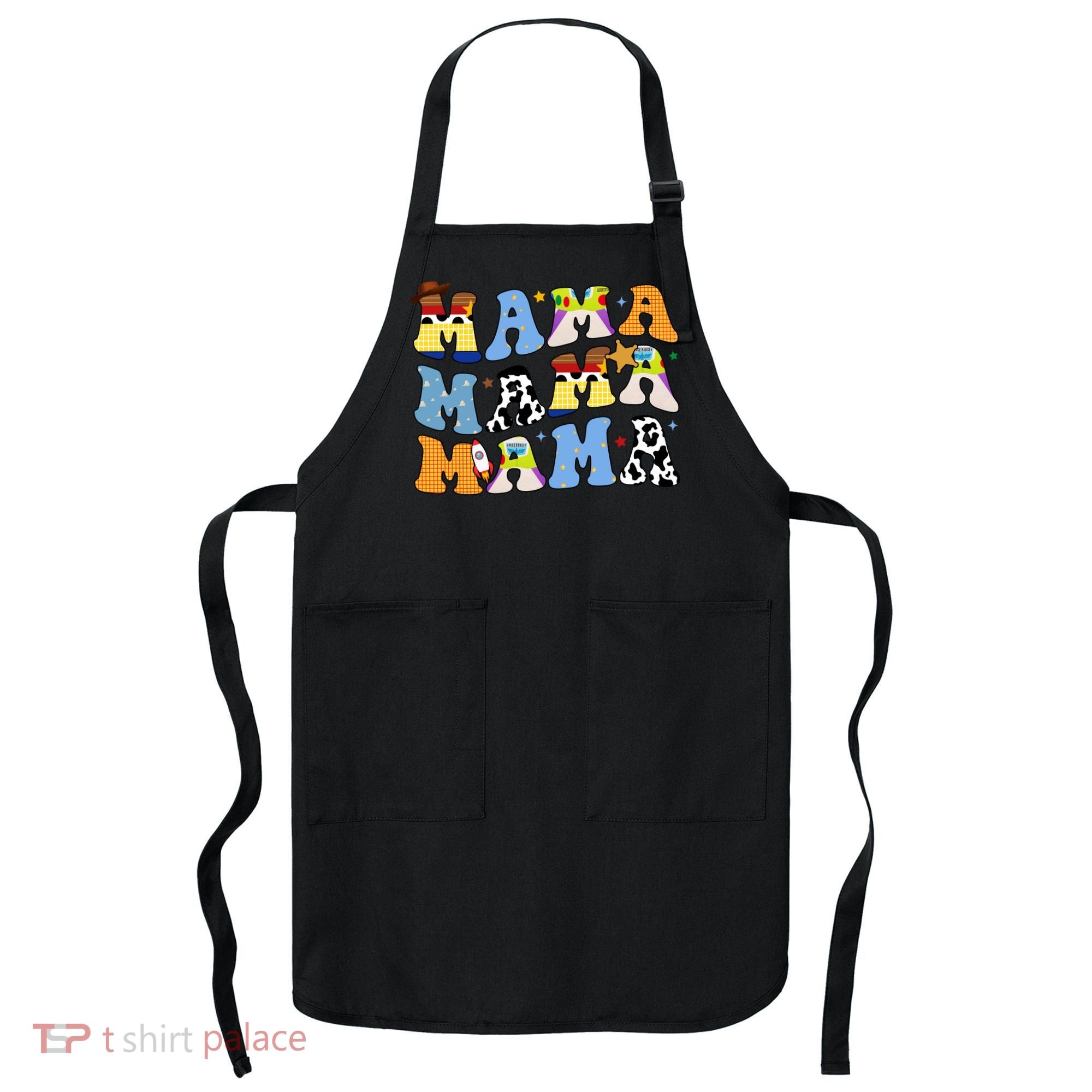 Mama Cow Girl Print Cute Apron