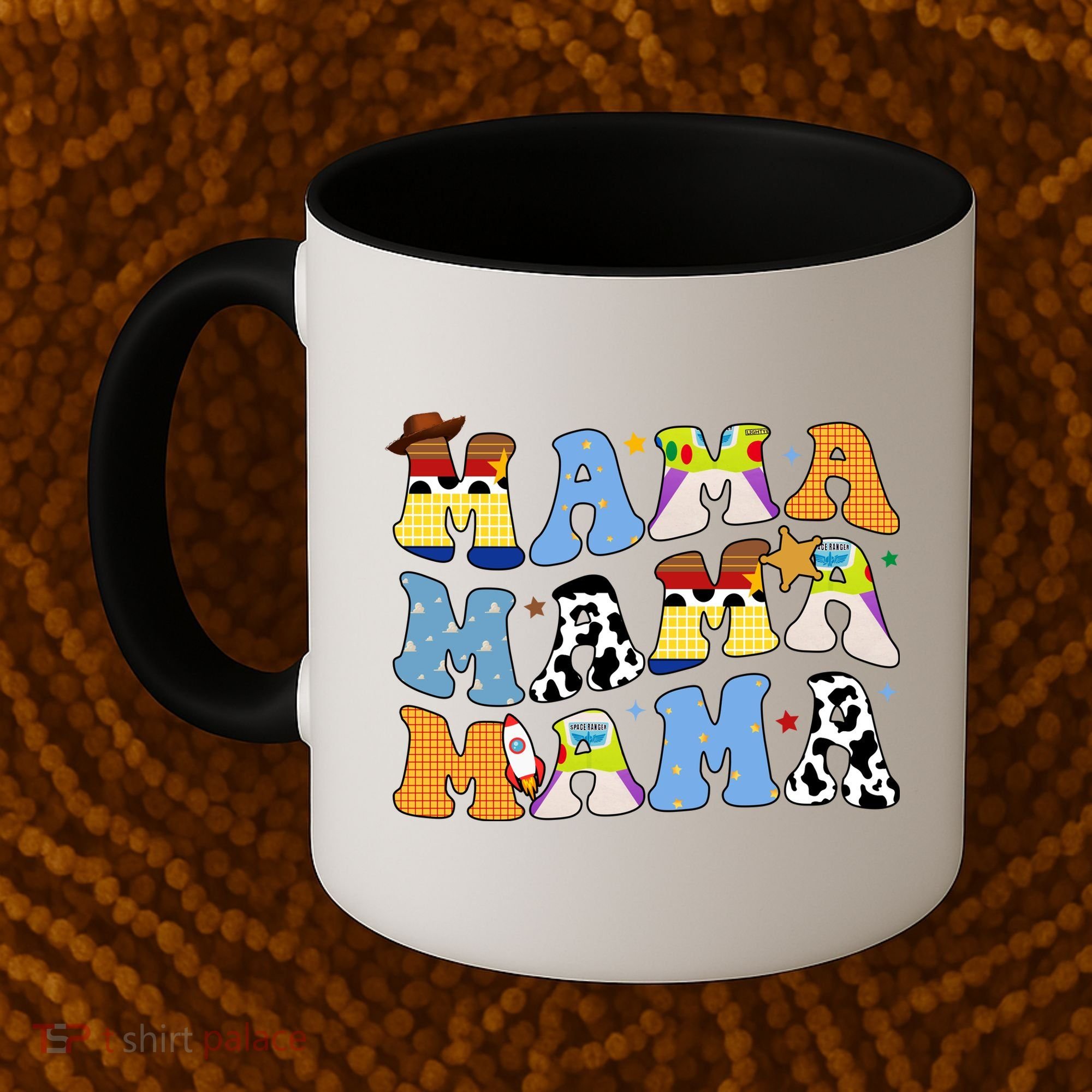 Mama Cow Girl Print Cute Coffee Mug