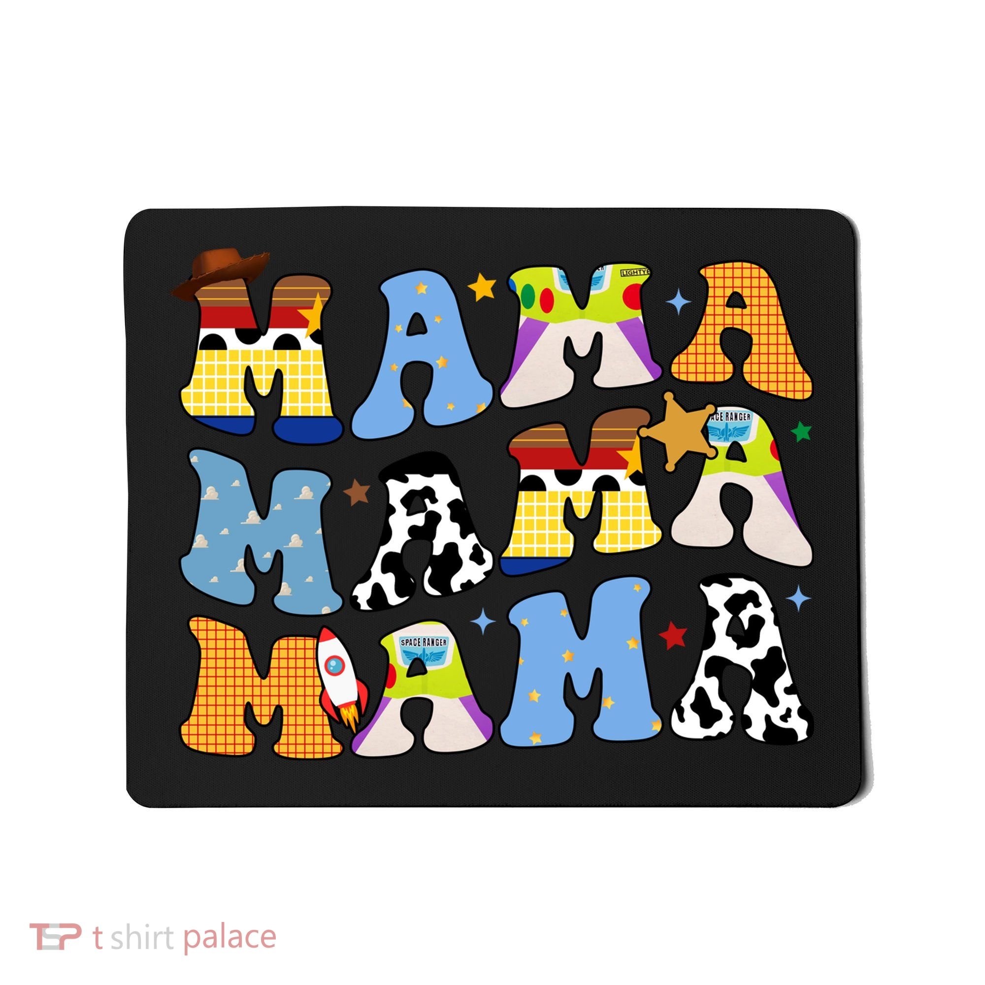 Mama Cow Girl Print Cute Mousepad