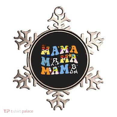 Mama Cow Girl Print Cute Ornament