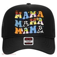 Mama Cow Girl Print Cute Hat thumb 0