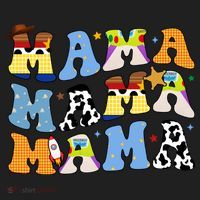 Mama Cow Girl Print Cute Hat thumb 2