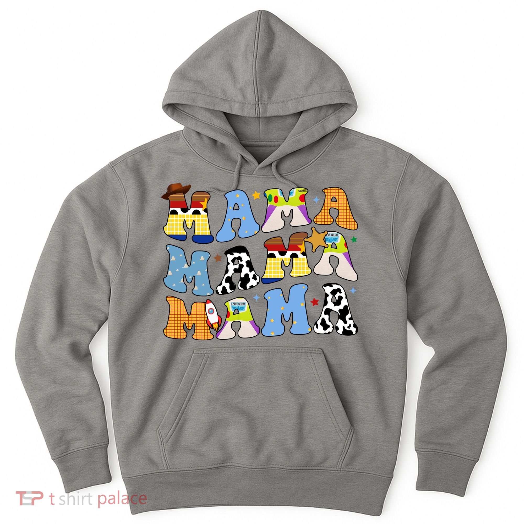 Mama Cow Girl Print Cute Hoodie