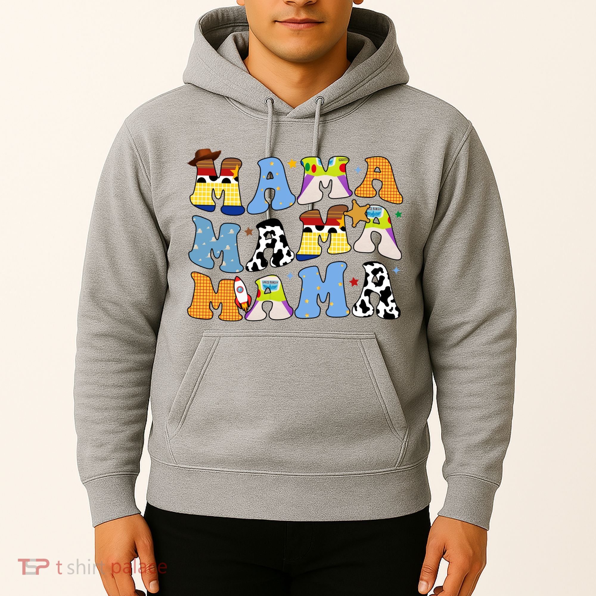 Mama Cow Girl Print Cute Hoodie