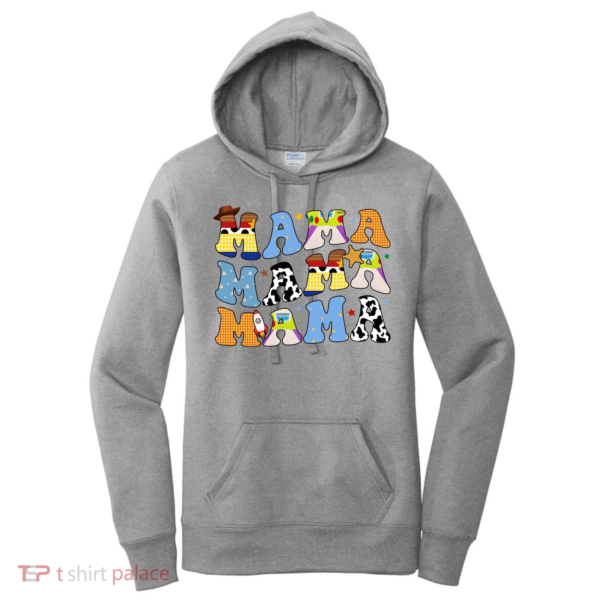 Mama Cow Girl Print Cute Women's Hoodie