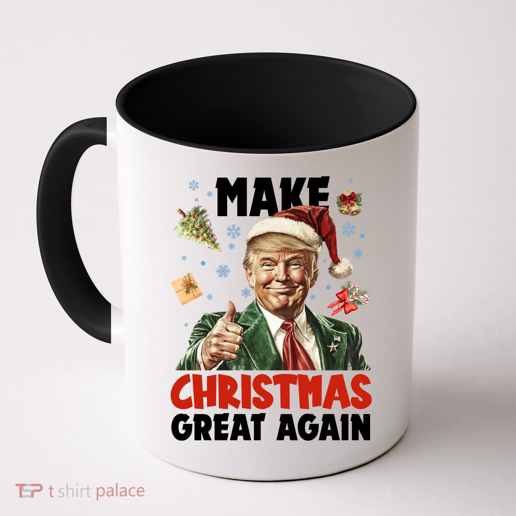 Make Christmas Great Again Pro Donald Trump Holiday Coffee Mug