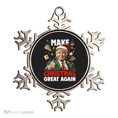 Make Christmas Great Again Pro Donald Trump Holiday Ornament