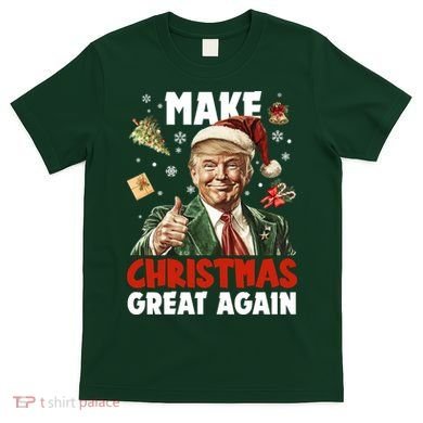 Make Christmas Great Again Pro Donald Trump Holiday T-Shirt