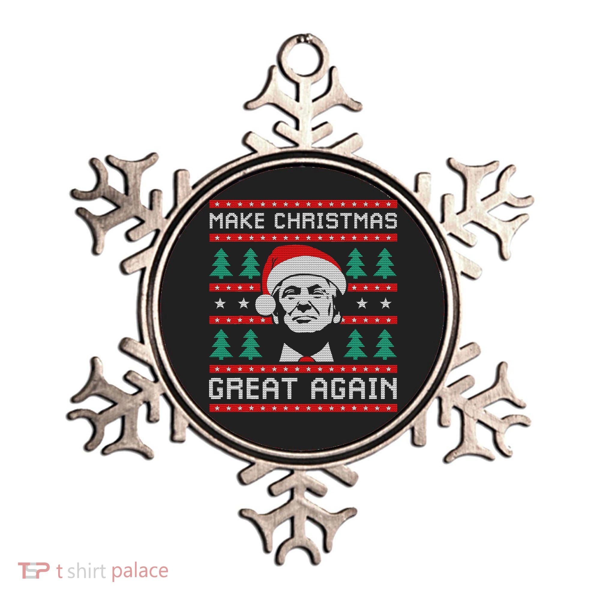 Make Christmas Great Again Trump Ornament