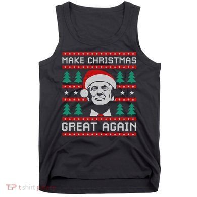 Make Christmas Great Again Trump Tank Top