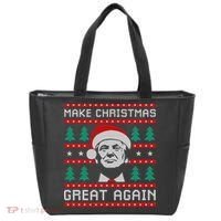 Make Christmas Great Again Trump Tote Bag thumb 0