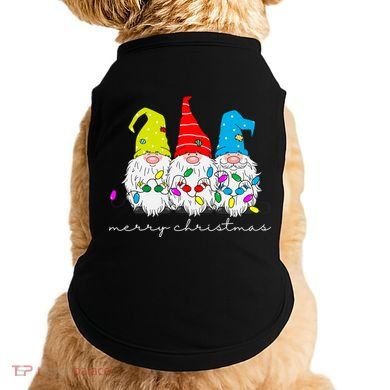 Merry Christmas Gnome Doggie Tank