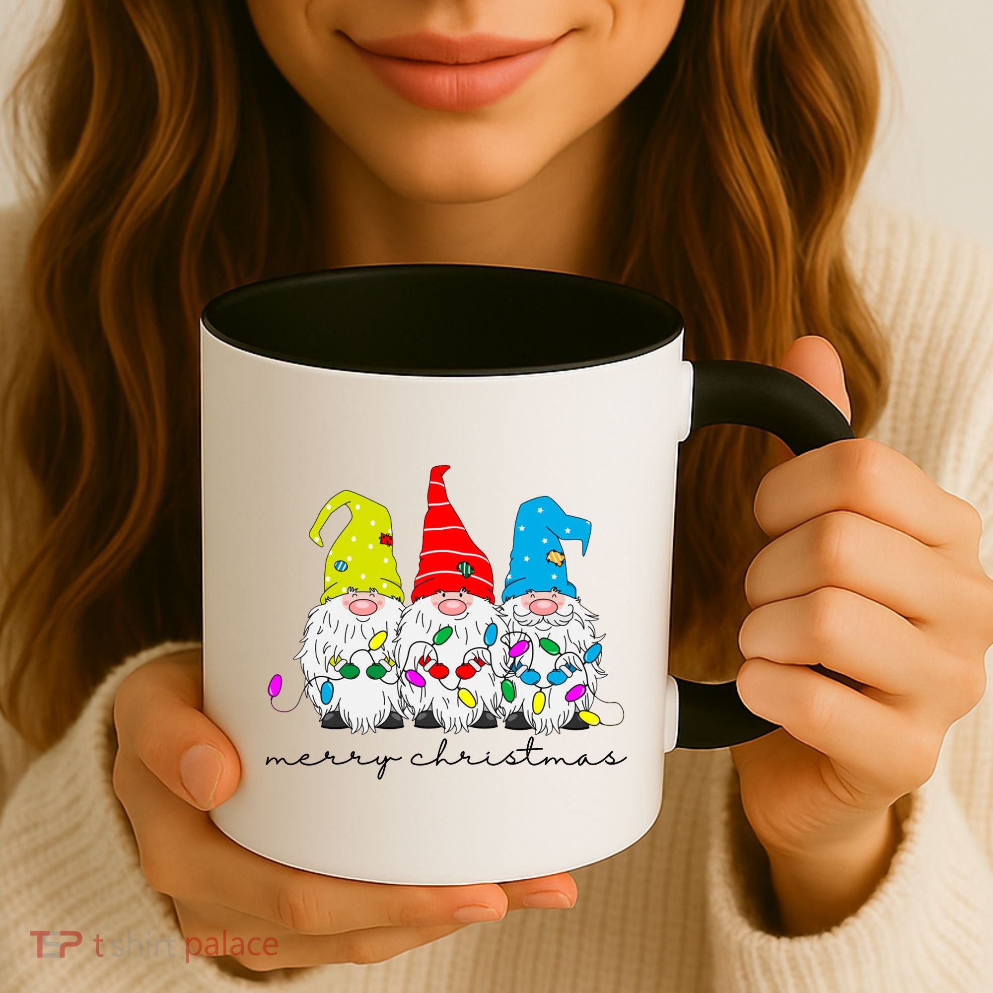 Merry Christmas Gnome Coffee Mug