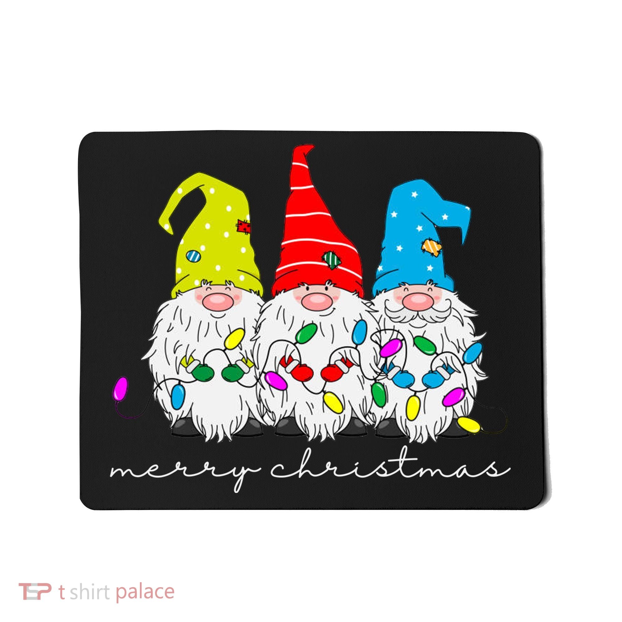 Merry Christmas Gnome Mousepad