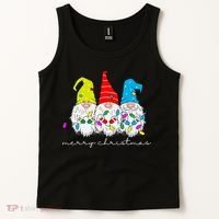 Merry Christmas Gnome Tank Top thumb 2