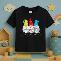 Merry Christmas Gnome Toddler T-Shirt thumb 3