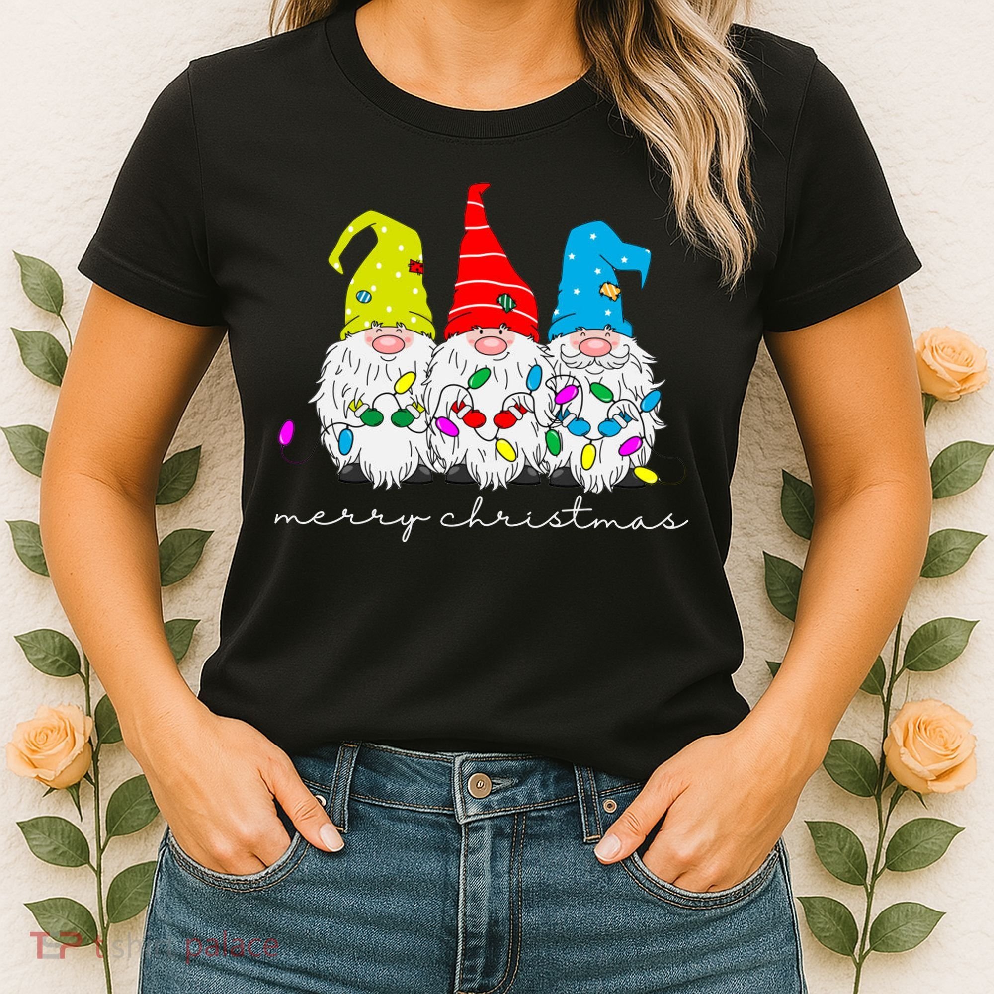 Merry Christmas Gnome Women's T-Shirt