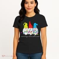 Merry Christmas Gnome Women's T-Shirt thumb 4