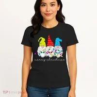 Merry Christmas Gnome Women's T-Shirt thumb 4