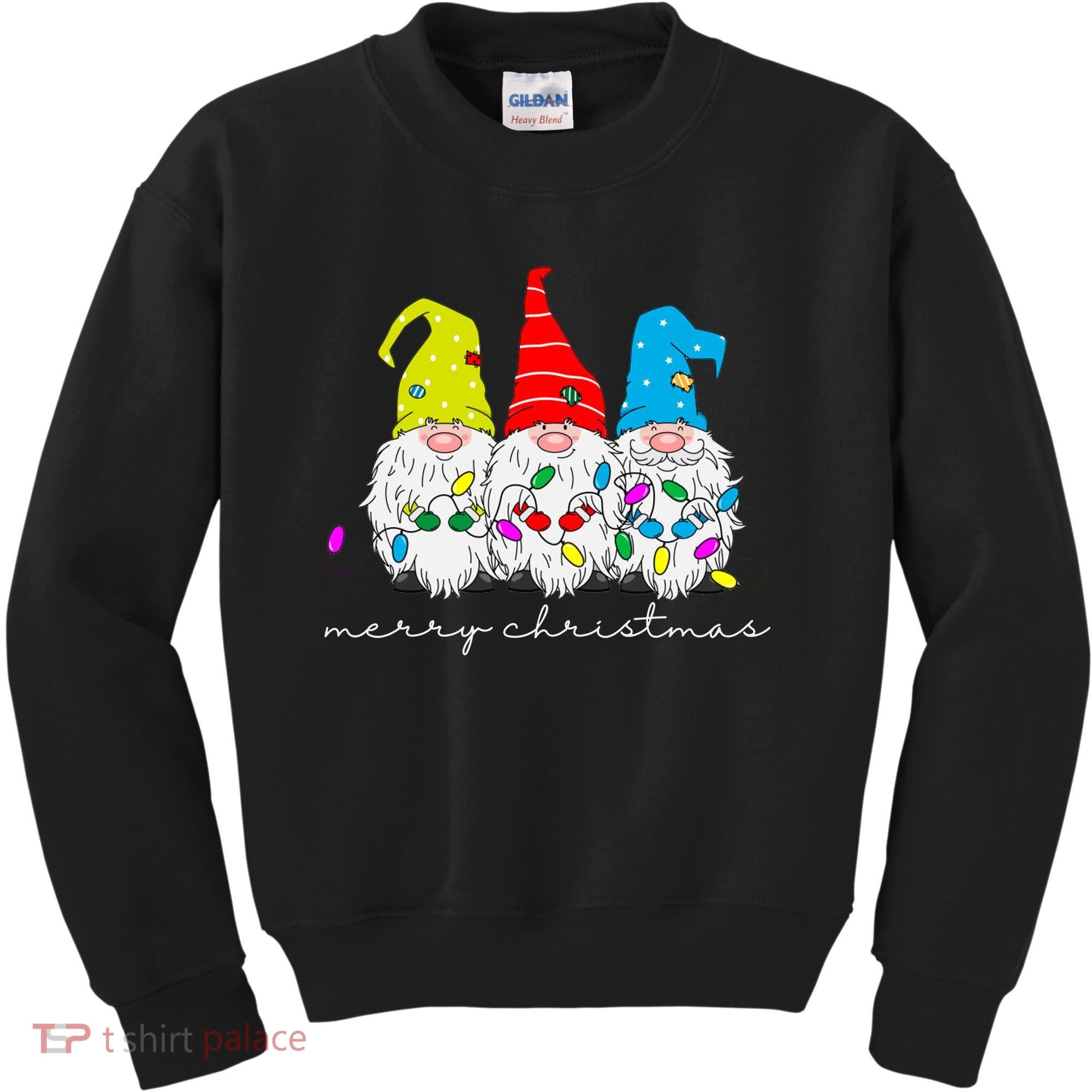Merry Christmas Gnome Kids Sweatshirt