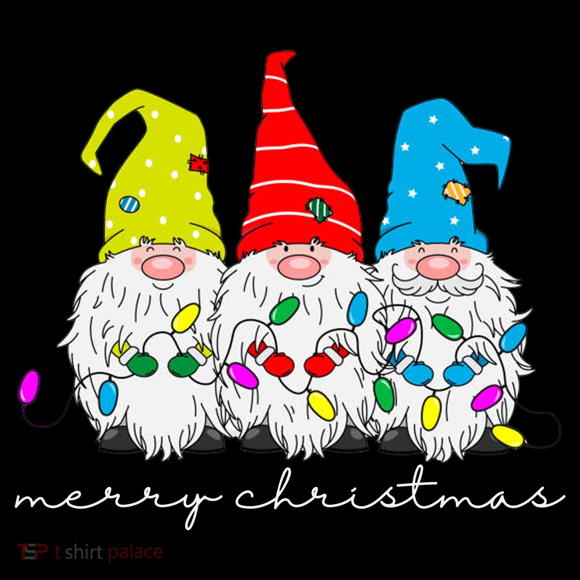 Merry Christmas Gnome Kids Sweatshirt