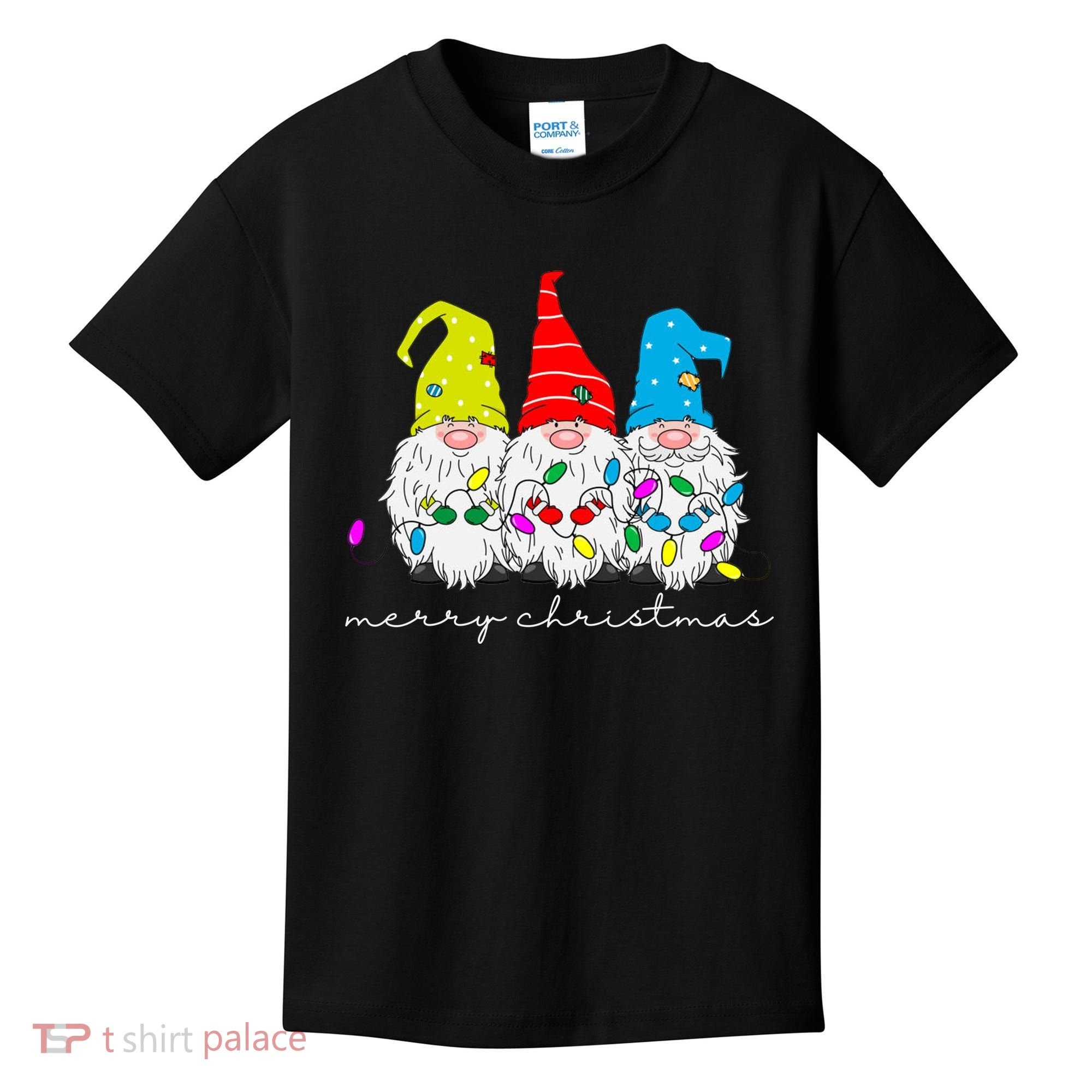 Merry Christmas Gnome Kids T-Shirt