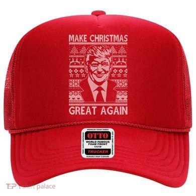 Make Christmas Great Again Funny Trump Ugly Hat