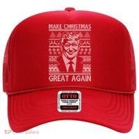 Make Christmas Great Again Funny Trump Ugly Hat thumb 0