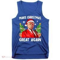 Make Christmas Great Again Funny Santa Trump 2024 Xmas Meaningful Gift Tank Top thumb 0