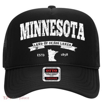 Minnesota Cute Gift Vintage Minnesota Gift Retro Mn Hat