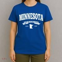 Minnesota Cute Gift Vintage Minnesota Gift Retro Mn T-Shirt thumb 4